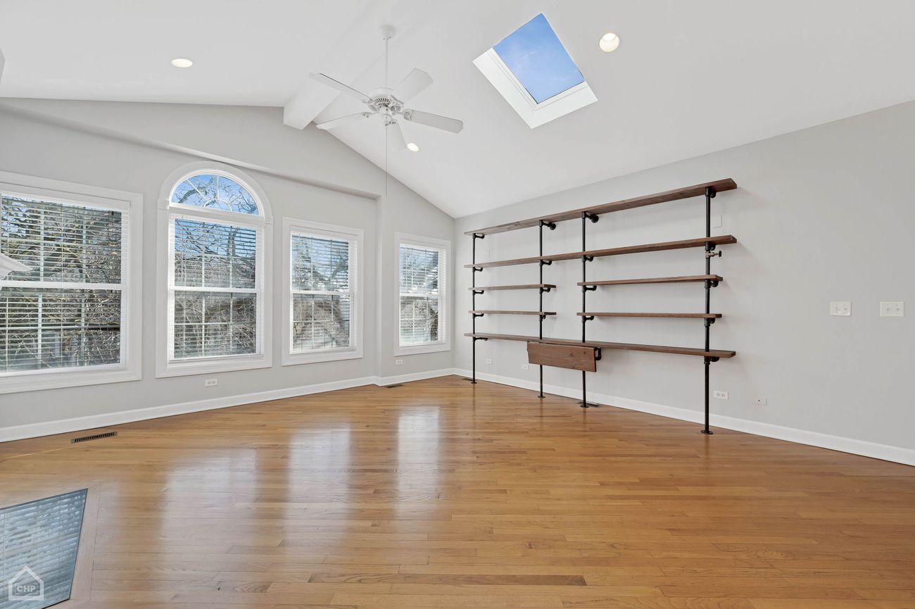 Damen Ave Condo — living room, third angle