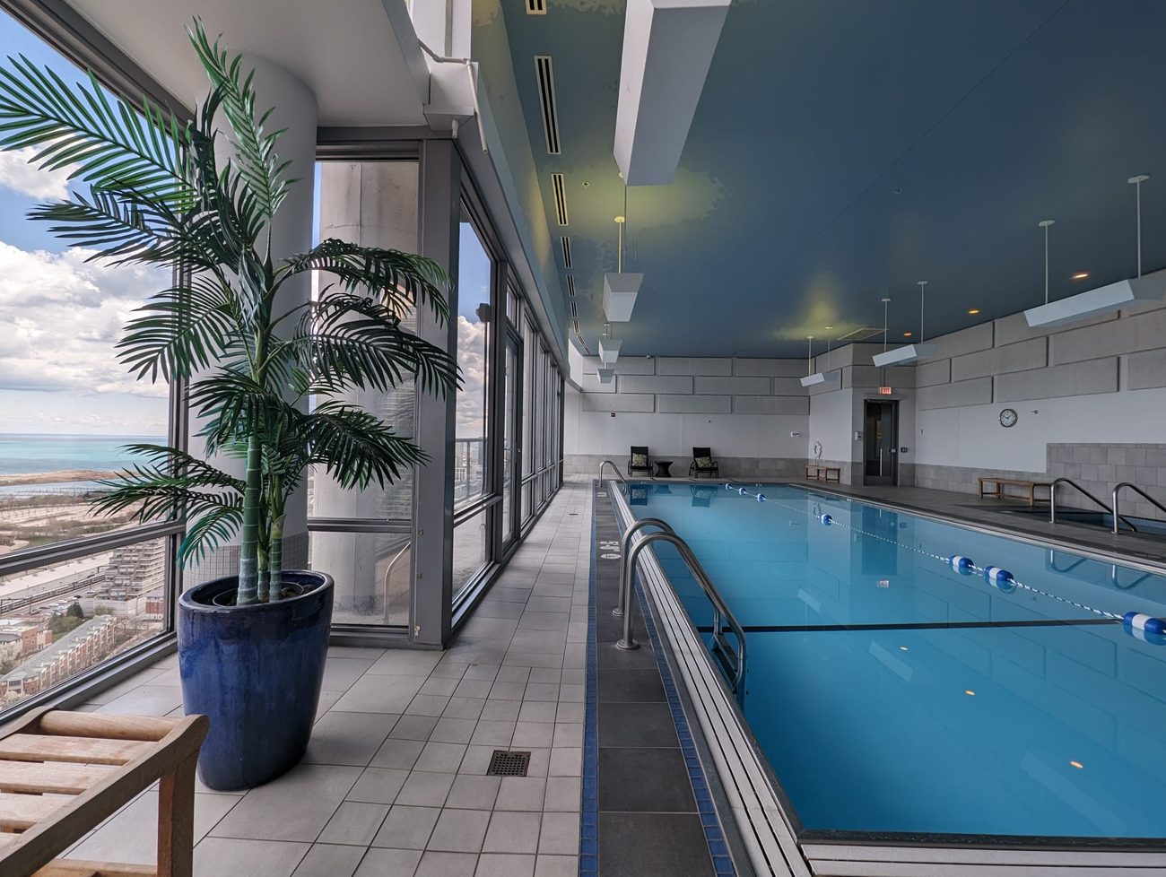 Building amenity — indoor swimming pool