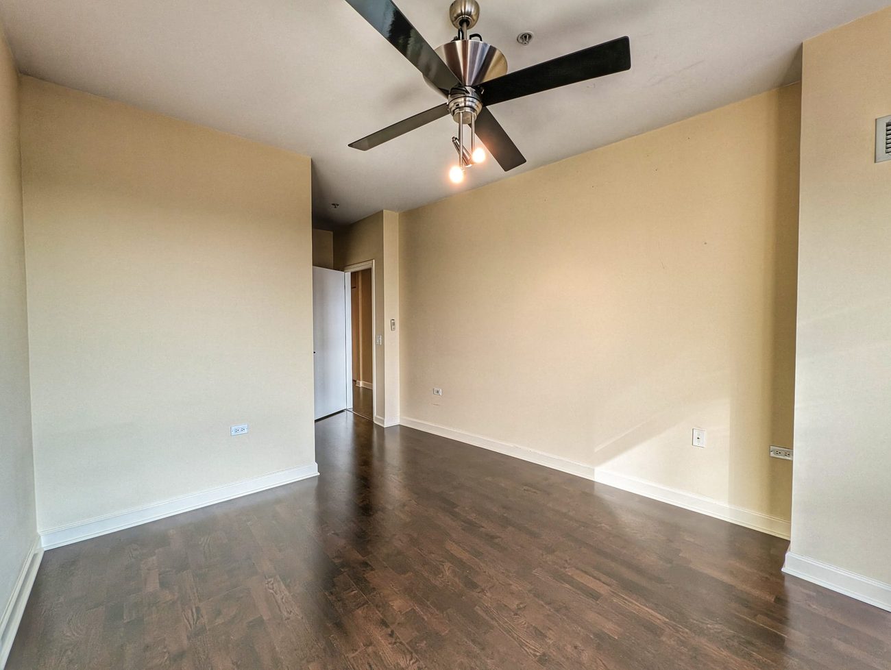South Loop Penthouse — hallway and living space